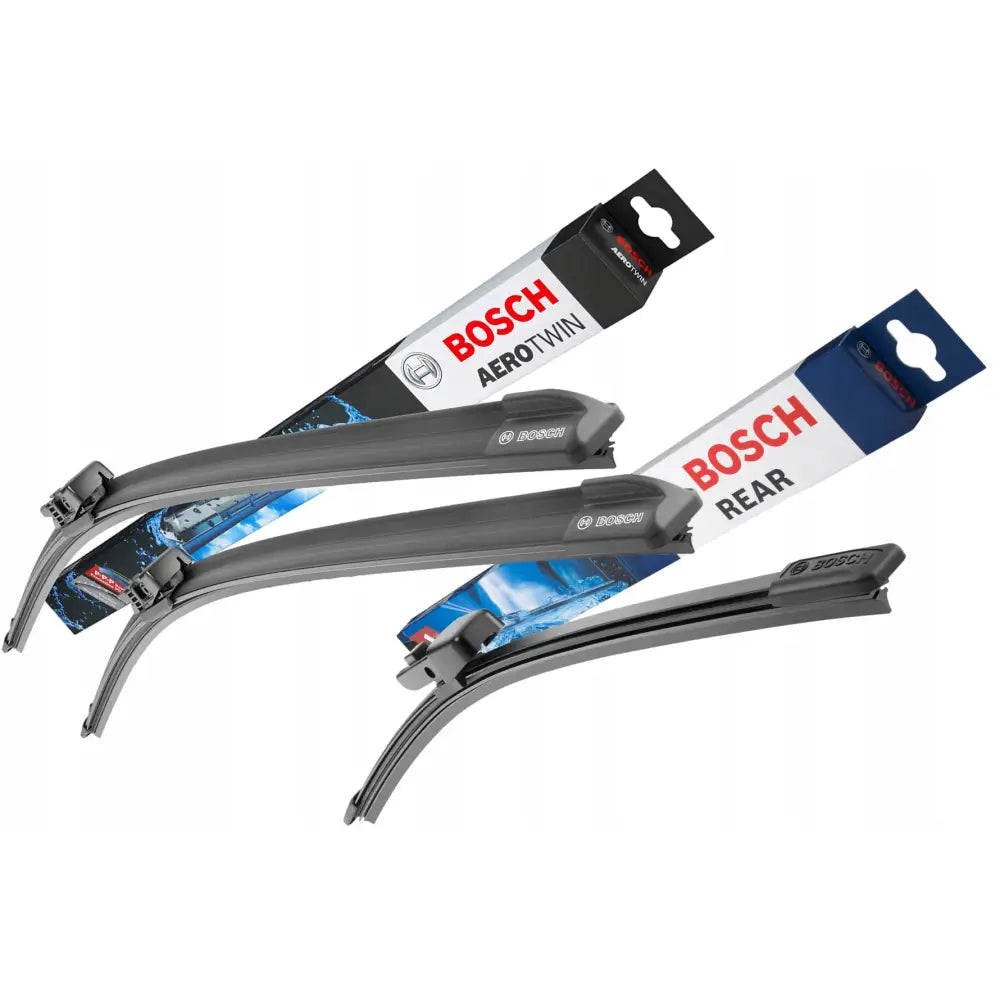 Bosch Viskerblader Foran + Bak Nissan Qashqai I J10