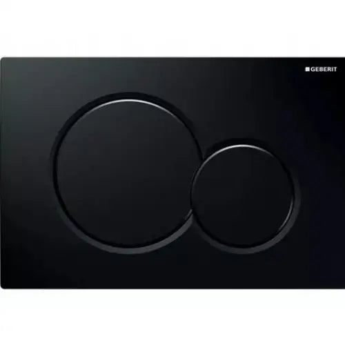 Geberit Sigma 01 Sort Glanset Toalettspyling-Knapp