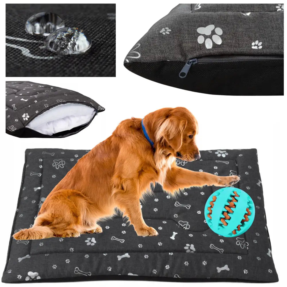 Mykt Hundeseng Sitteplass Vanntett XL