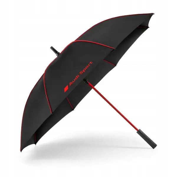 Stor Rød Og Svart Audi Sport Parasoll 120Cm Oem