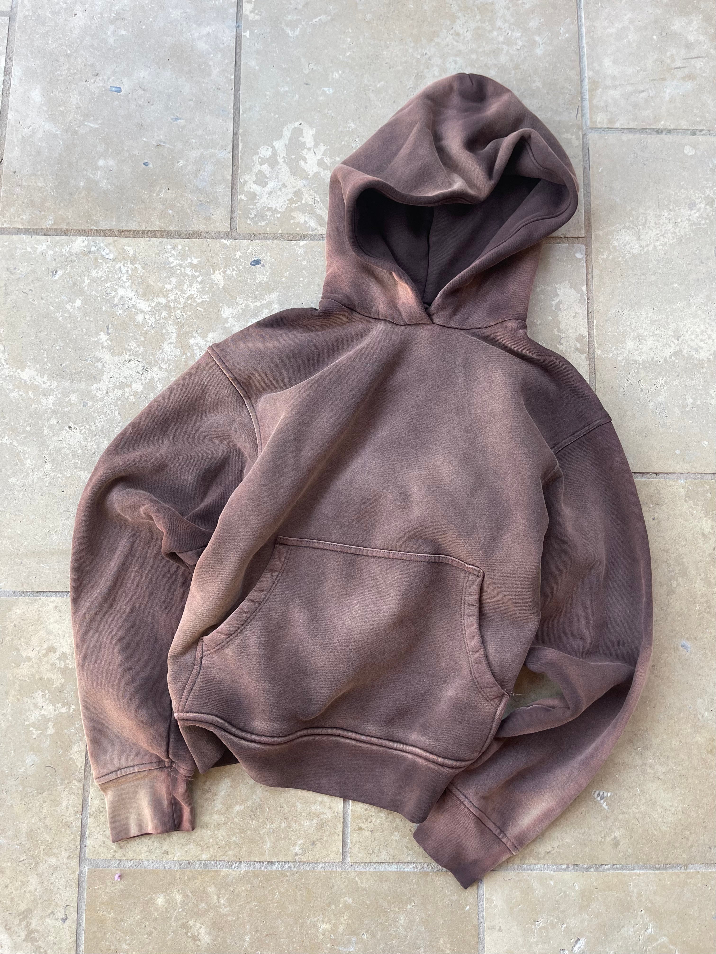 FADED MOCHA HOODIE - Blanks by Thirteen Studios product image