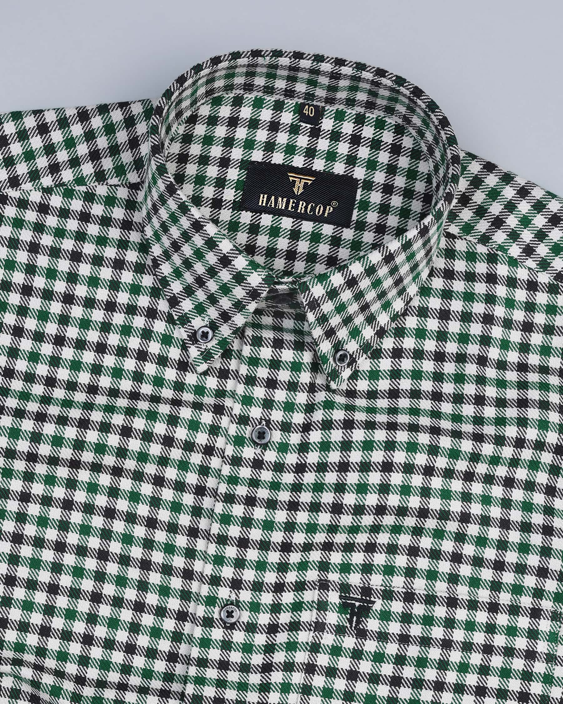 florent COTTON BOIL CHECK SHIRT | unimac.az