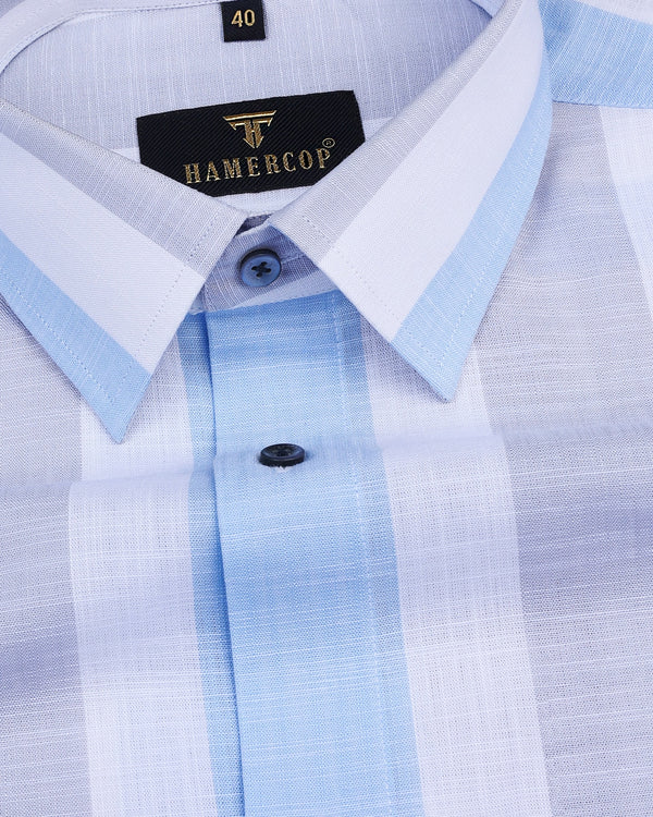 Premium Quality White Shirts For Men in India - French Crown