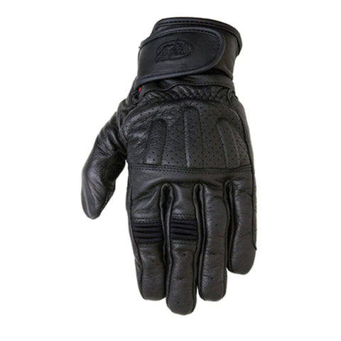 An image of the ROLAND SANDS DESIGNS BARFLY GLOVES in black