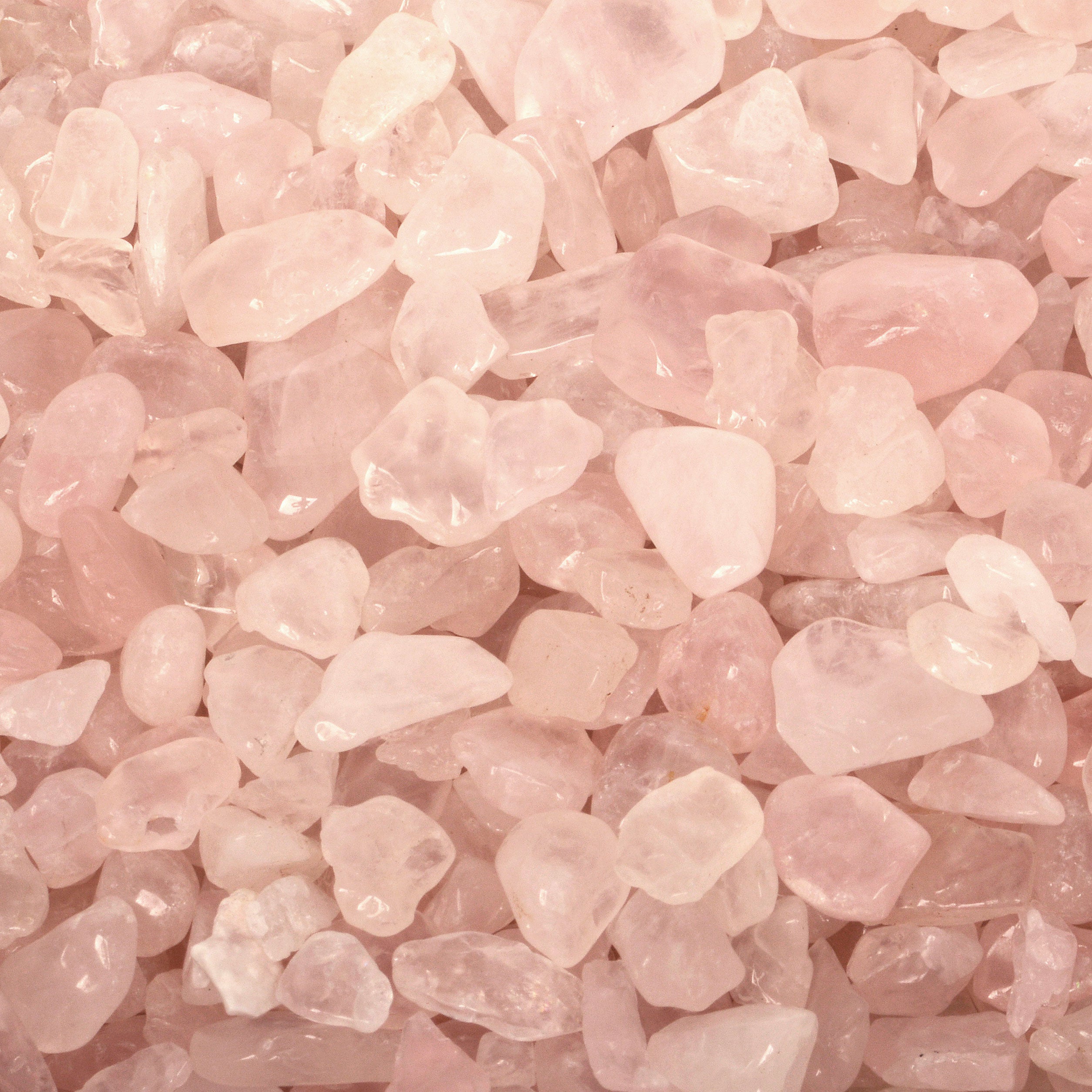 natural rose quartz