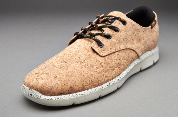 Vans trainers made from cork. 