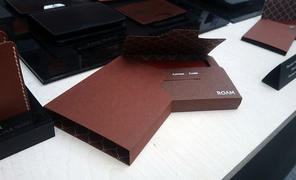 Roam Wallet Packaging