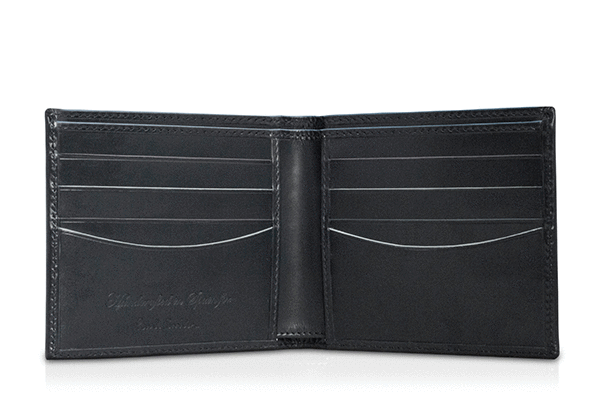 Wallet Divider separates cash, receipt and currency