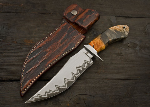 Iron Spur Fighter – Burt Foster Handmade Knives