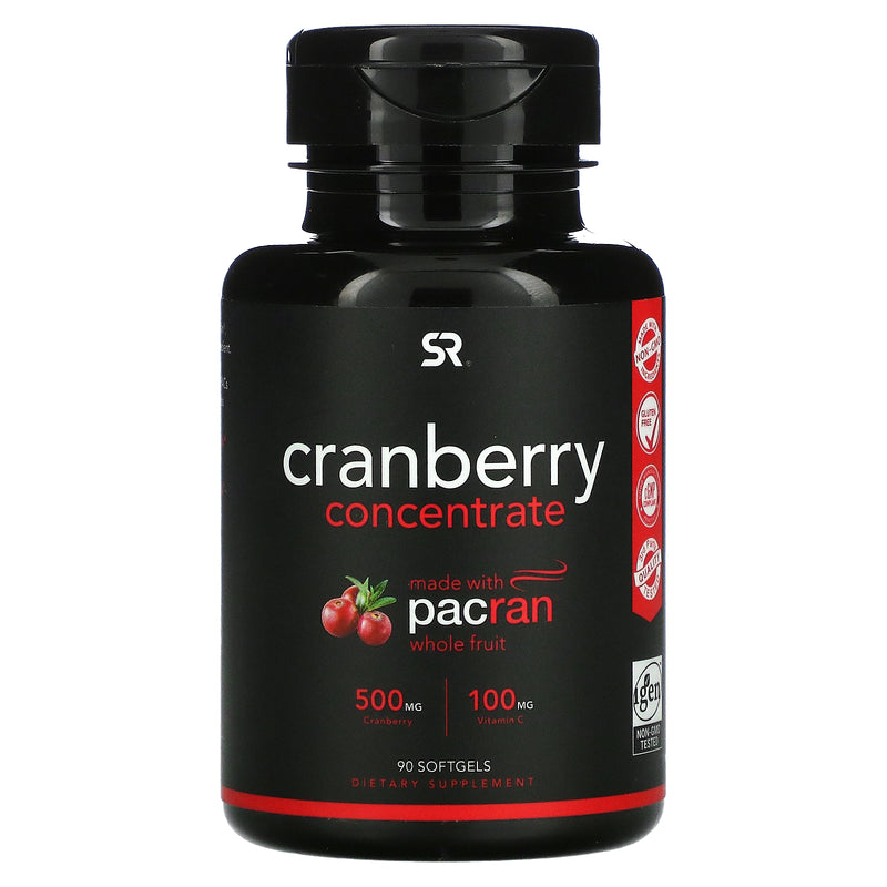 Cranberry Concentrate Dietary Supplement 250mg - 90 Capsules