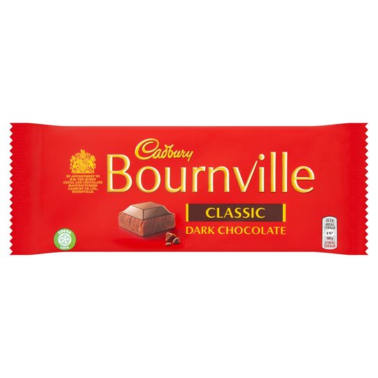 Cadbury Bournville - Dark/Plain Chocolate