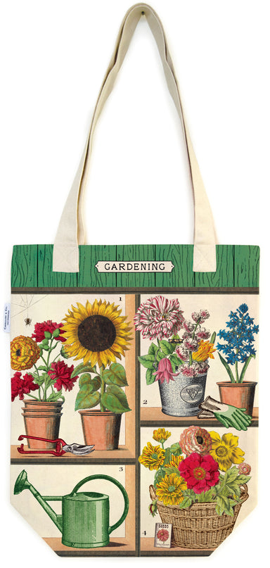 Personalized Name Modern Floral Cotton Canvas Tote Bag – The Cotton &  Canvas Co.