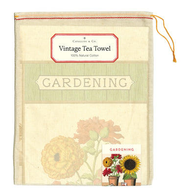 Cavallini & Co. Flower Garden Cotton Tote Bag — Two Hands Paperie