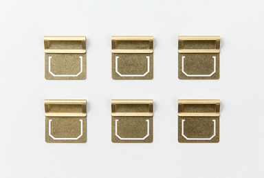 Traveler's Company Brass Number Clips - Set of 12 – Bunbougu