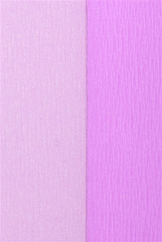 Crepe Paper - Double Sided Purple and Pink - 150 mm - 12 sheets