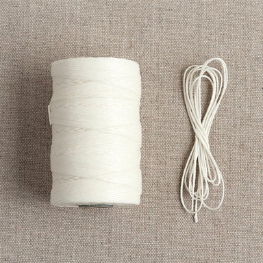 Waxed Linen Thread- Maroon — Two Hands Paperie