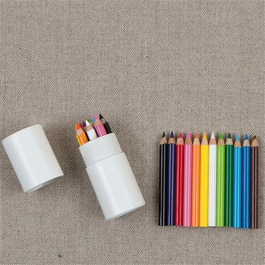 Mini Colored Pencil Set with Sharpener and Eraser – Snuggly Monkey