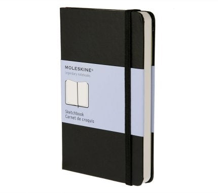 Moleskine Classic Sketchbook Hardcover- Pocket- 3.5 X 5.5