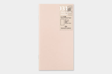 TRAVELER'S COMPANY - 031 Sticker Release Paper (Regular Size