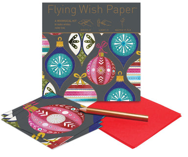 Holly Print Flying Wish Paper | Paper Source