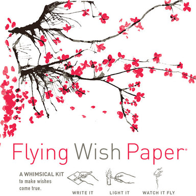Mindful - Flying Wish Paper - 15 wishes kit - Saratoga Botanicals, LLC