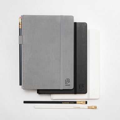 Blackwing Slate Lined Journal- Black- Large (A4) — Two Hands Paperie