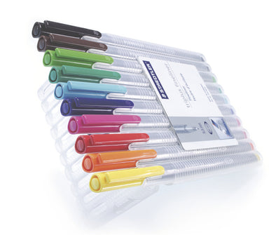 Assorted Staedtler TriPlus Fineliner Pack of 20