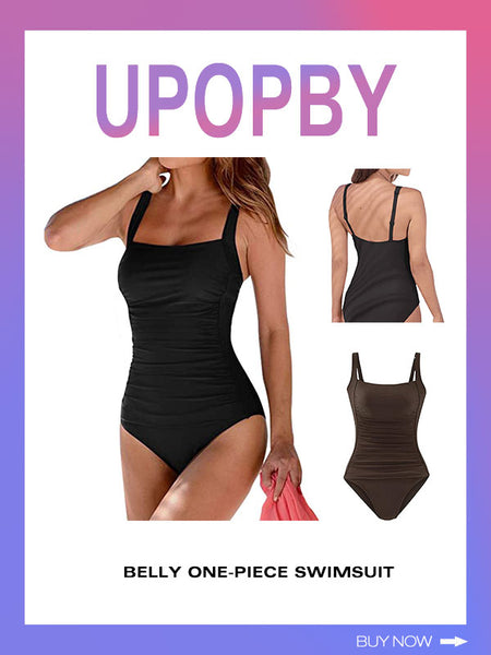 Upopby belly one-piece swimsuits