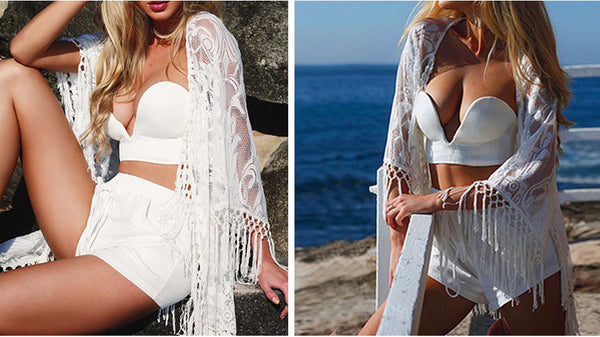 Upopby Lace Beach cover ups