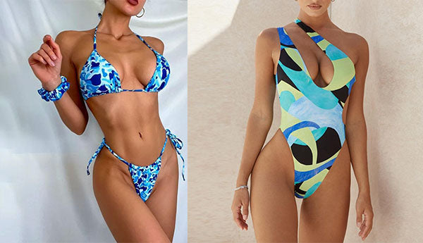 bikini or one-piece swimsuit
