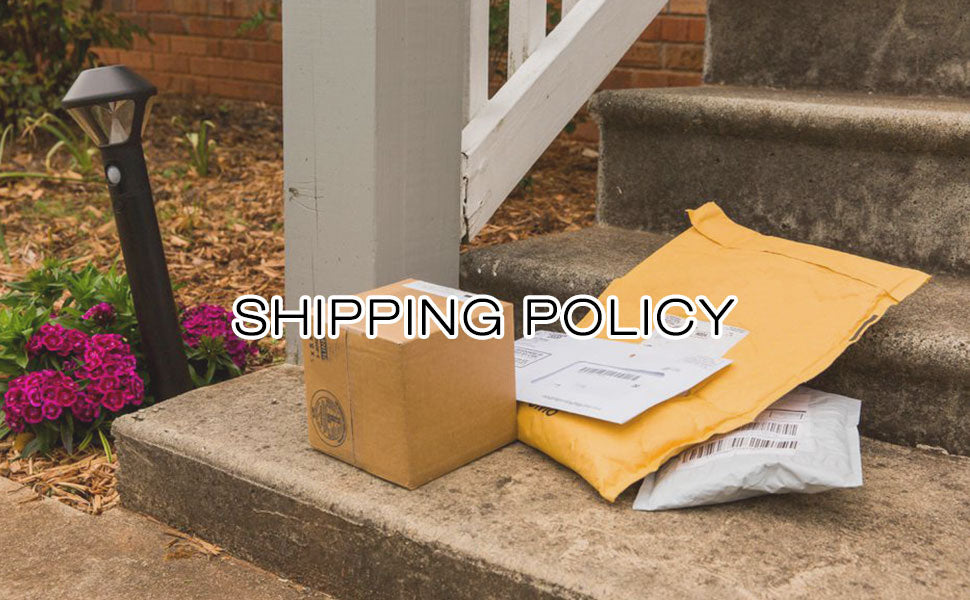 shipping policy - upopby
