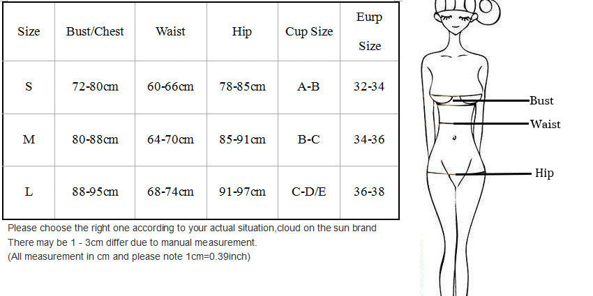 product size guide