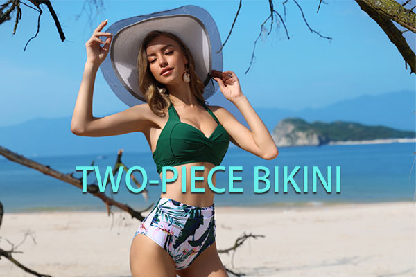 two-piece bikini tankini