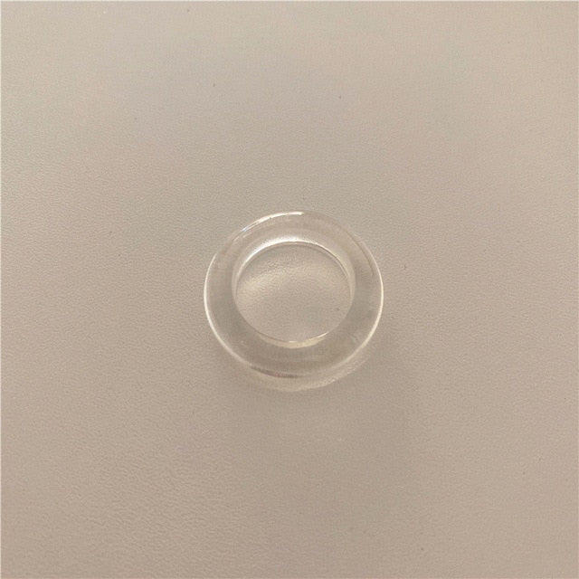 Acrylic Irregular Marble Pattern Ring - NuelCart