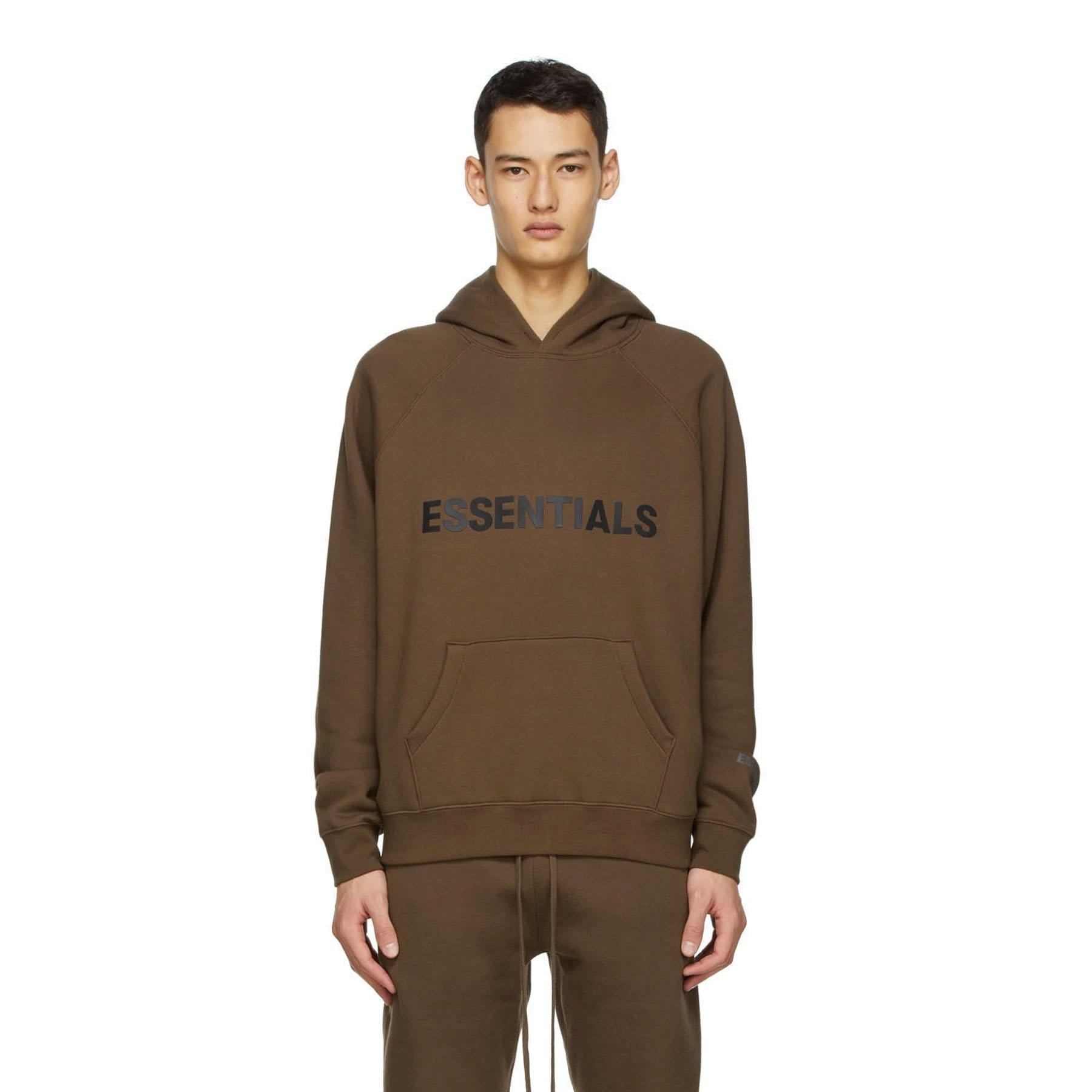 Fear of God Essentials Oversize Hoodie Men's and Women's - Black