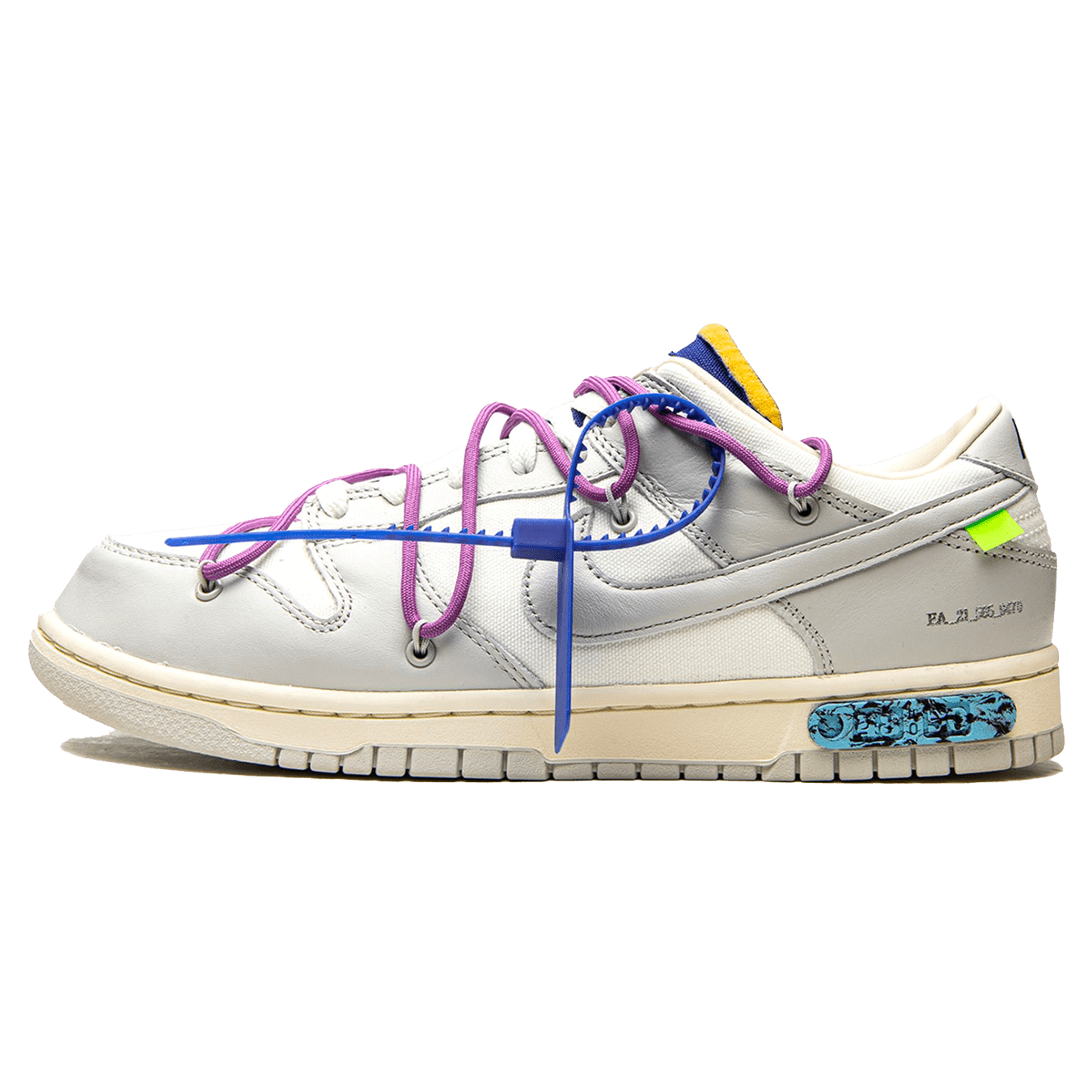 NIKE DUNK LOW OFF-WHITE Lot 48 - スニーカー