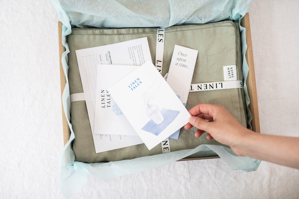 Linen Tales Packing