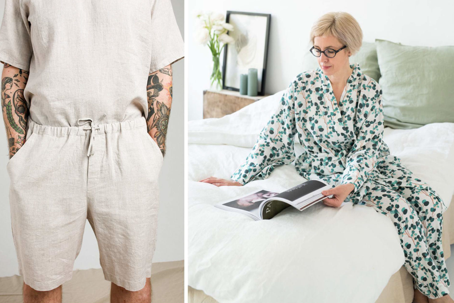 Why are linen pajamas beneficial for your health? – Linen Tales