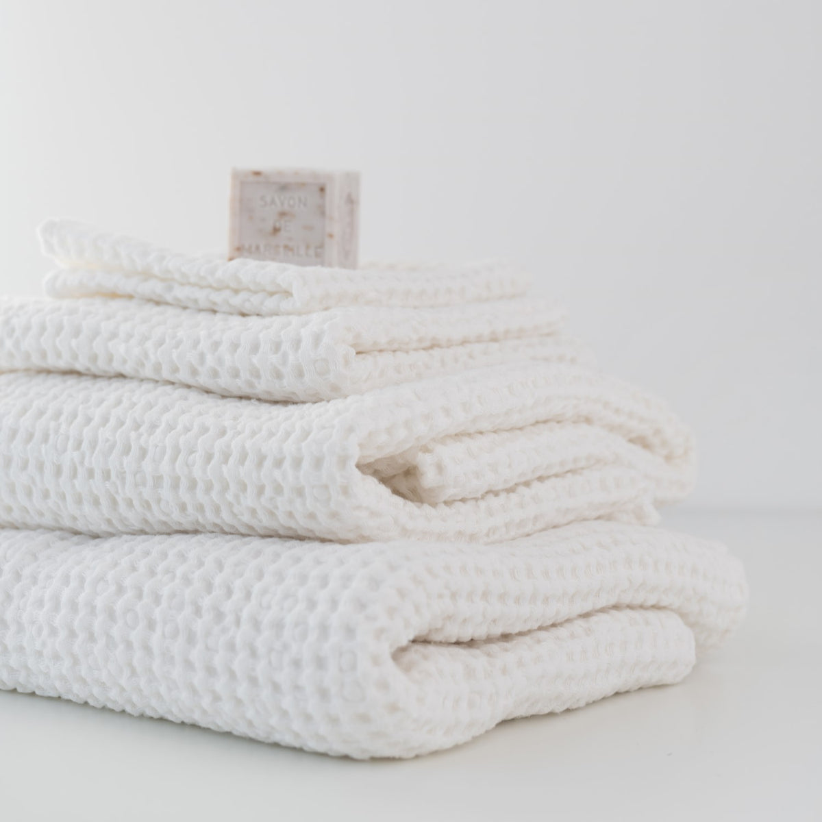 honeycomb bath towel