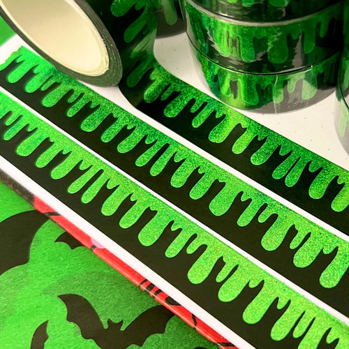 Green Foil Washi