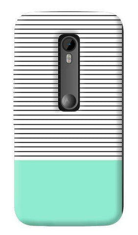 havik Gezondheid Baars Minimal Mint Motorola Moto G 3rd Gen Case - Cyankart.com
