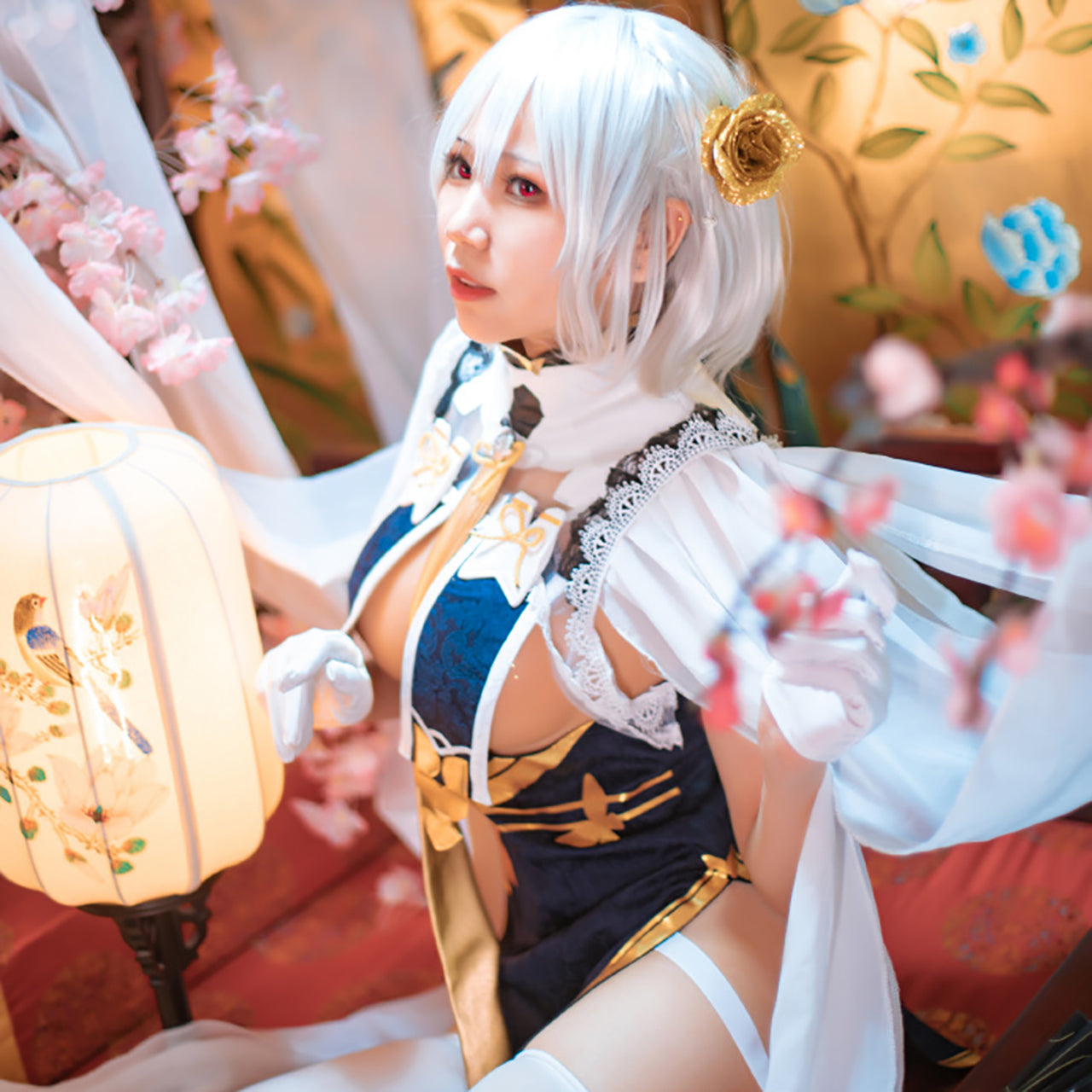 アズールレーン シリアス コスプレ 衣装 ウィッグ-