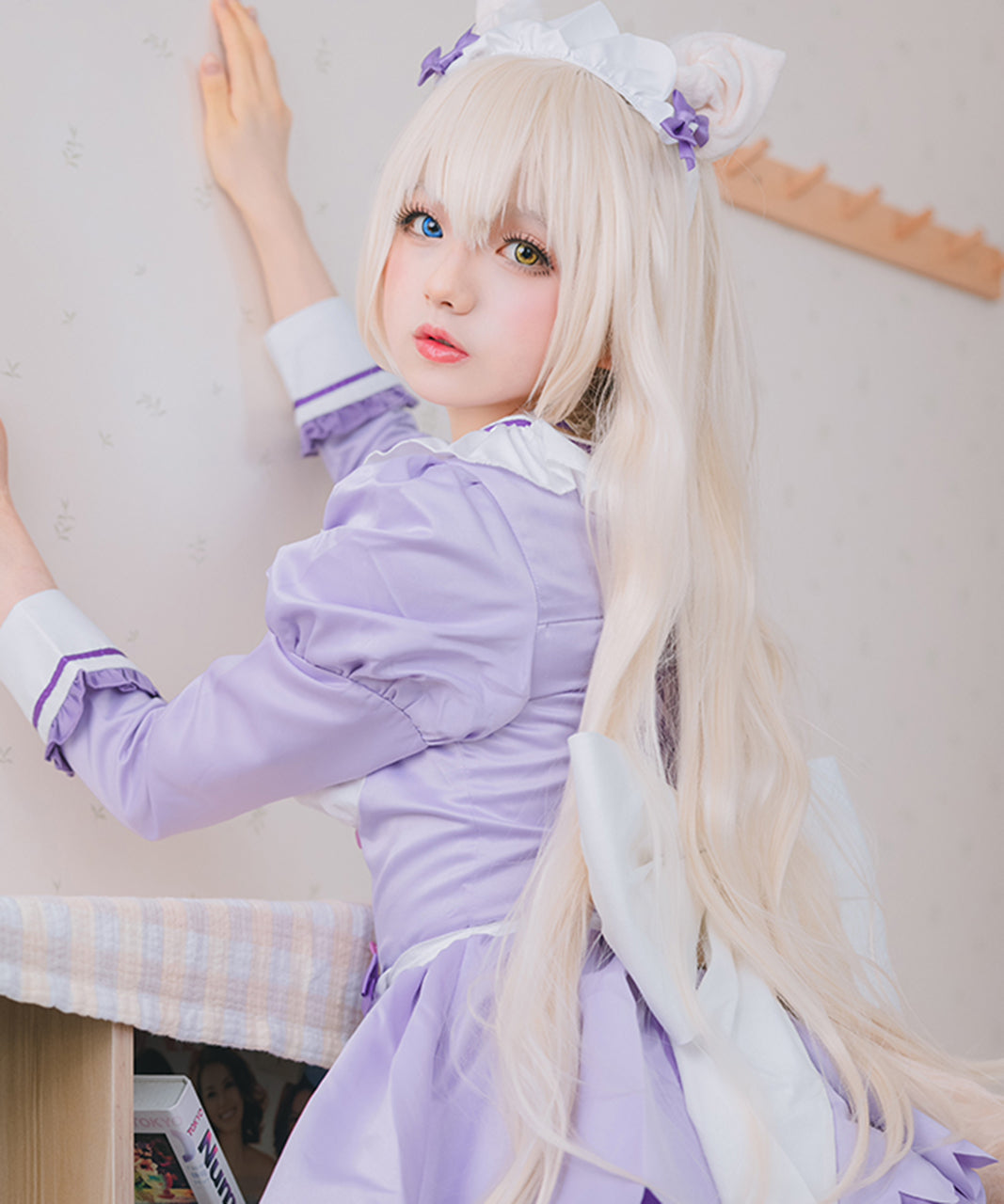 受注生産品】 コスプレ ココナツ 【未使用】ネコぱら メイド服 アニメ