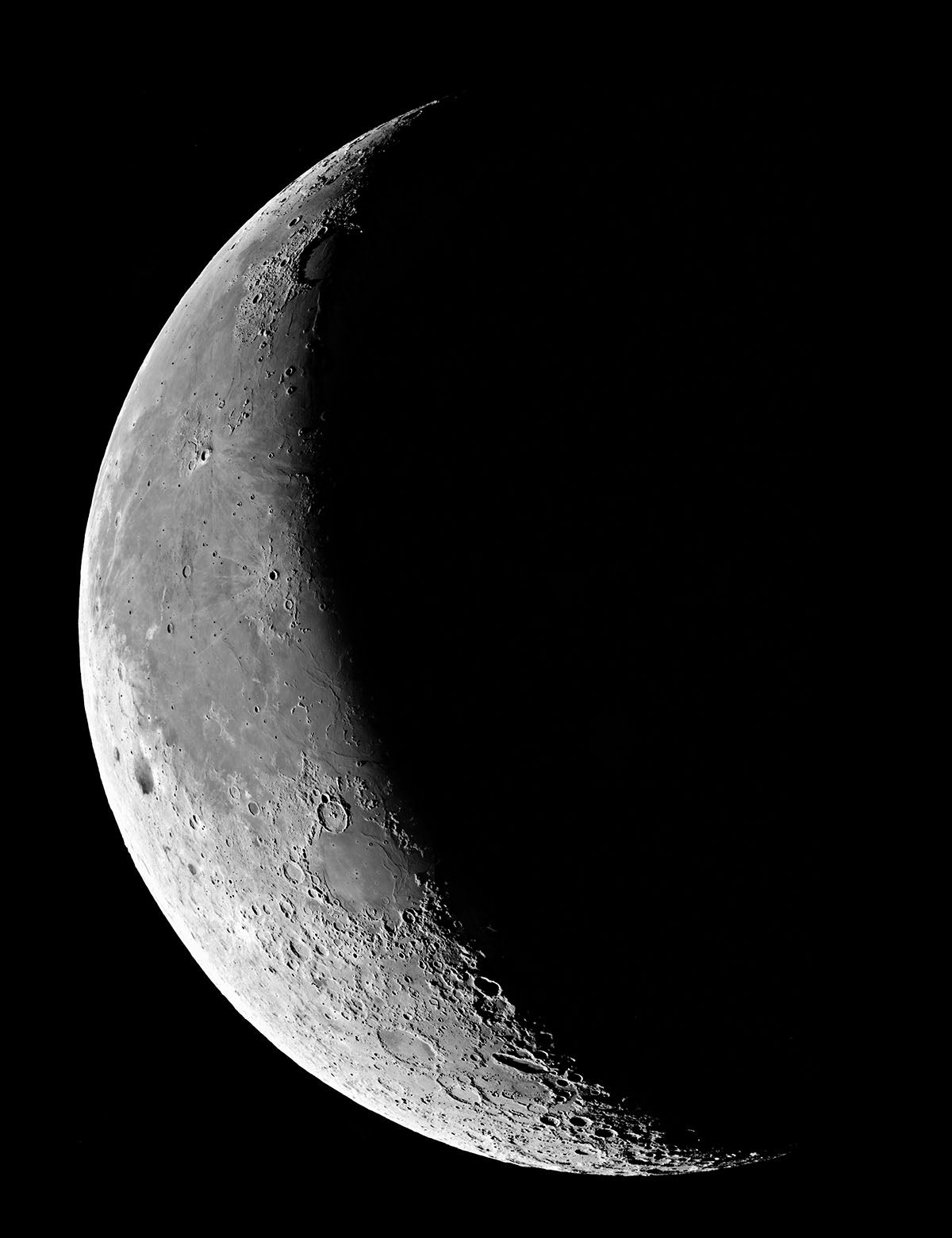 The Waning Crescent Moon Photo Sky Image Lab