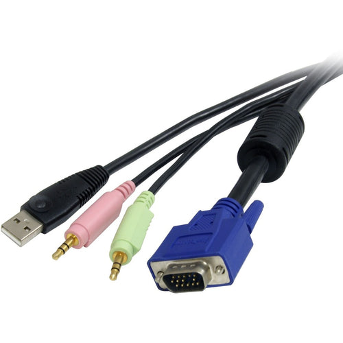 Black Box KVM Switch Cable - VGA, USB, CAC USB to HD26, 12-ft