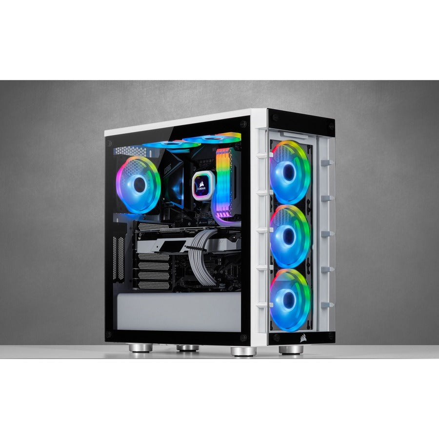 Corsair iCUE QL120 RGB 120mm PWM Triple Fan With Lighting Node