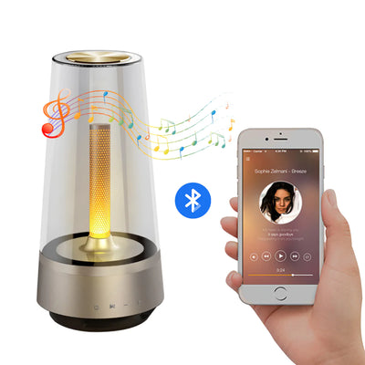 Bluetooth Speaker Candle Lamp