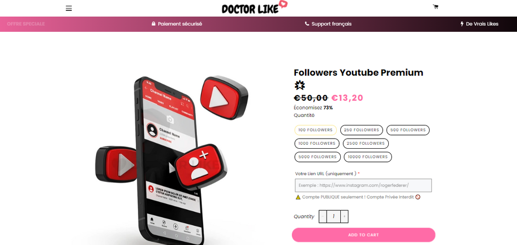 YouTube Marketing - Doctor-Like Subscribers