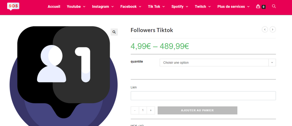 comment acheter des abonnés sur tiktok sosVues