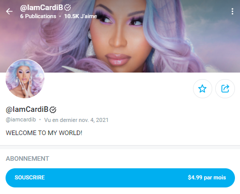 comment créer un onlyfans _ CardiB